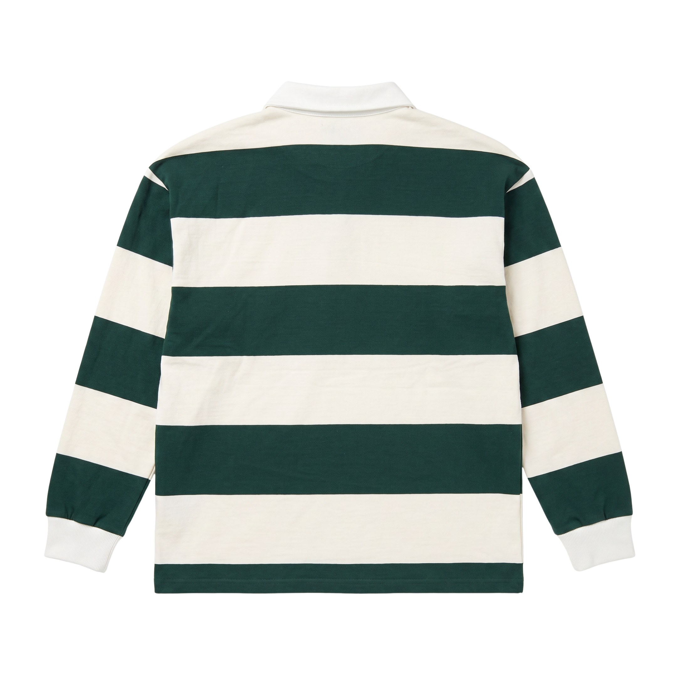 Qamare Green Thermal Lined Rugby Polo