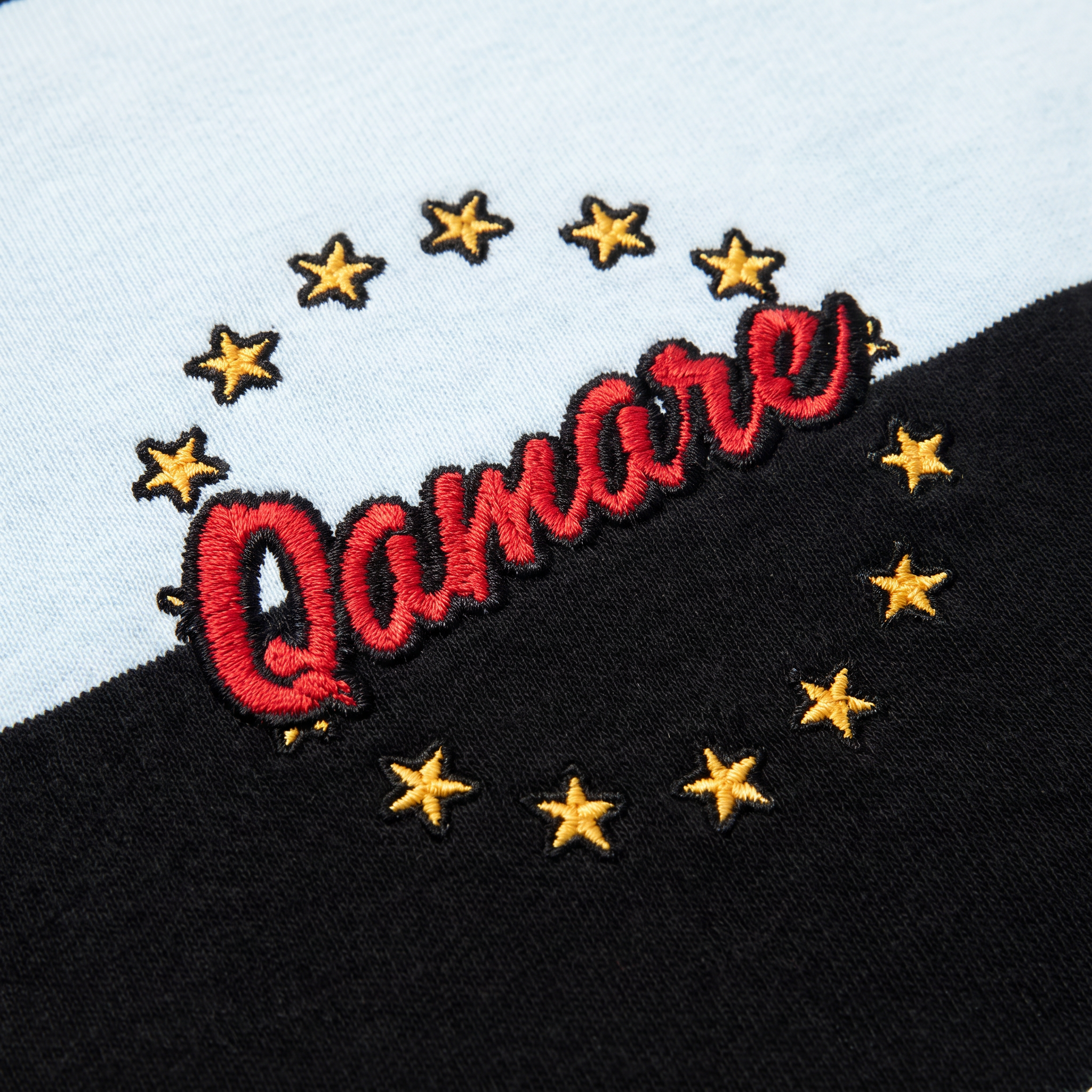 Qamare Blue Thermal Lined Rugby Polo